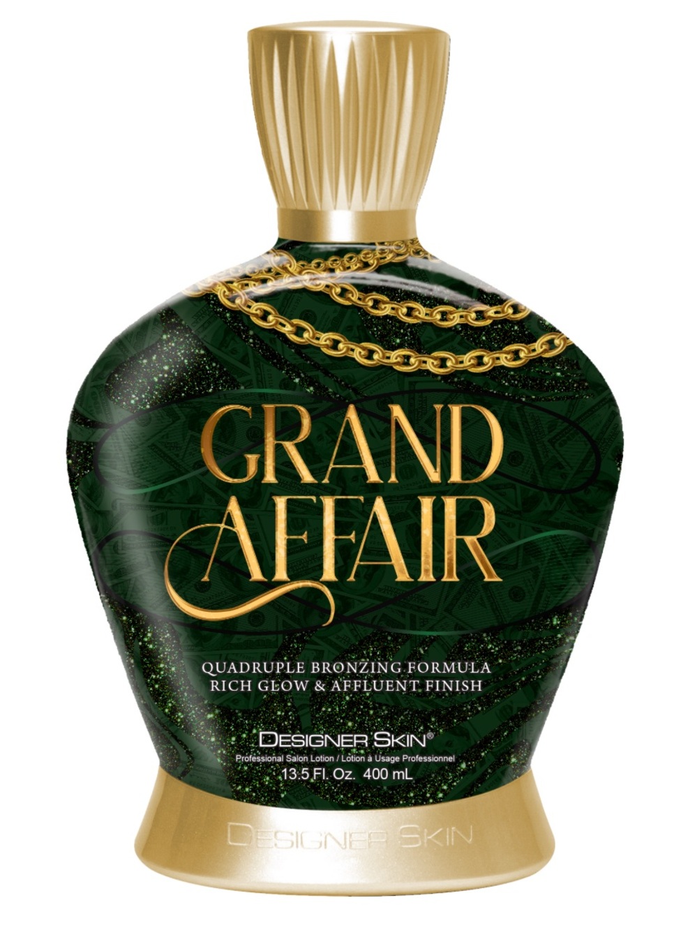 Designer Skin Grand Affair Quadruple Bronzer Tanning Lotion 13.5 oz
